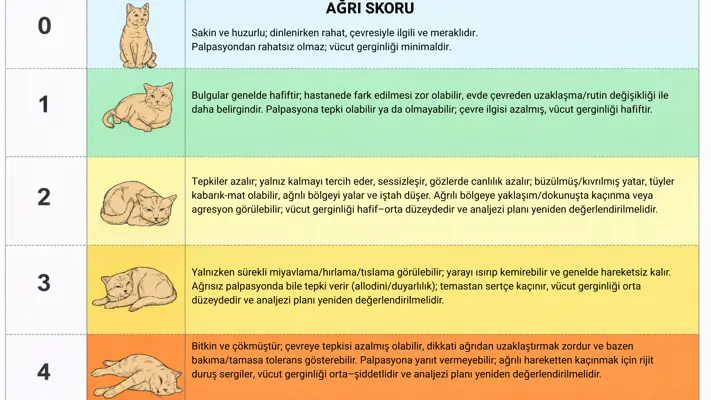 Hayvanlarda Ağrı Skorlaması Nedir?
